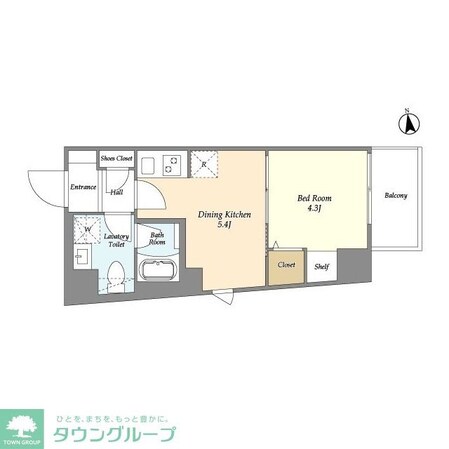 グランカーサ上野松が谷の物件間取画像